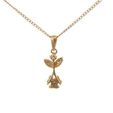Diamond Yellow Gold Pendant