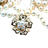 Akoya Long Pearl Strand Necklace with Enhancer Clasp