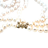 Akoya Cultured Double Strand Pearl Necklace