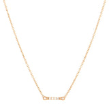 Tiffany & Co Fleur de Lis Key Bar Pendant