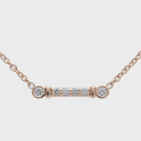 Tiffany & Co Fleur de Lis Key Bar Pendant
