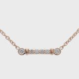 Tiffany & Co Fleur de Lis Key Bar Pendant