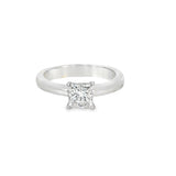 Princess Cut Diamond Ring in Platinum