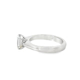 Princess Cut Diamond Ring in Platinum