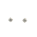 Diamond Stud Earrings in 18ct White Gold - 0.75 carats