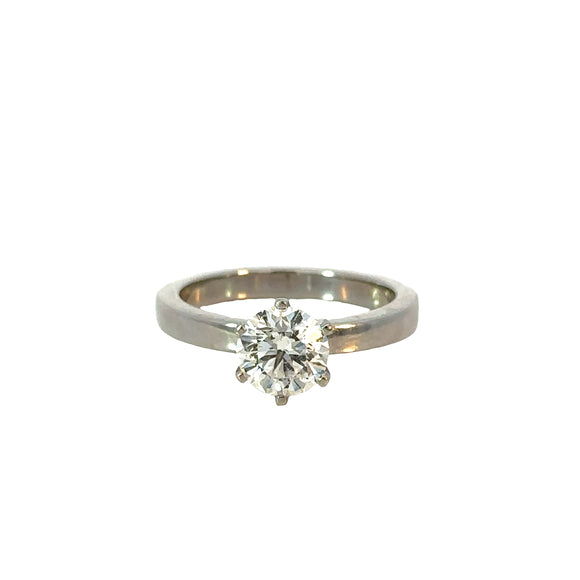 Diamond Solitaire  Ring - 1.48 carats