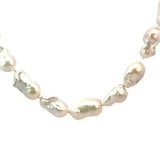 Large Baroque Pearl Necklace