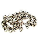 Heavy Belcher Chain Necklace in 9ct Yellow Gold