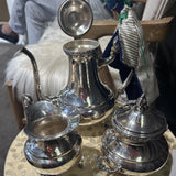 Silver Plated Tea Set - 3 Pieces