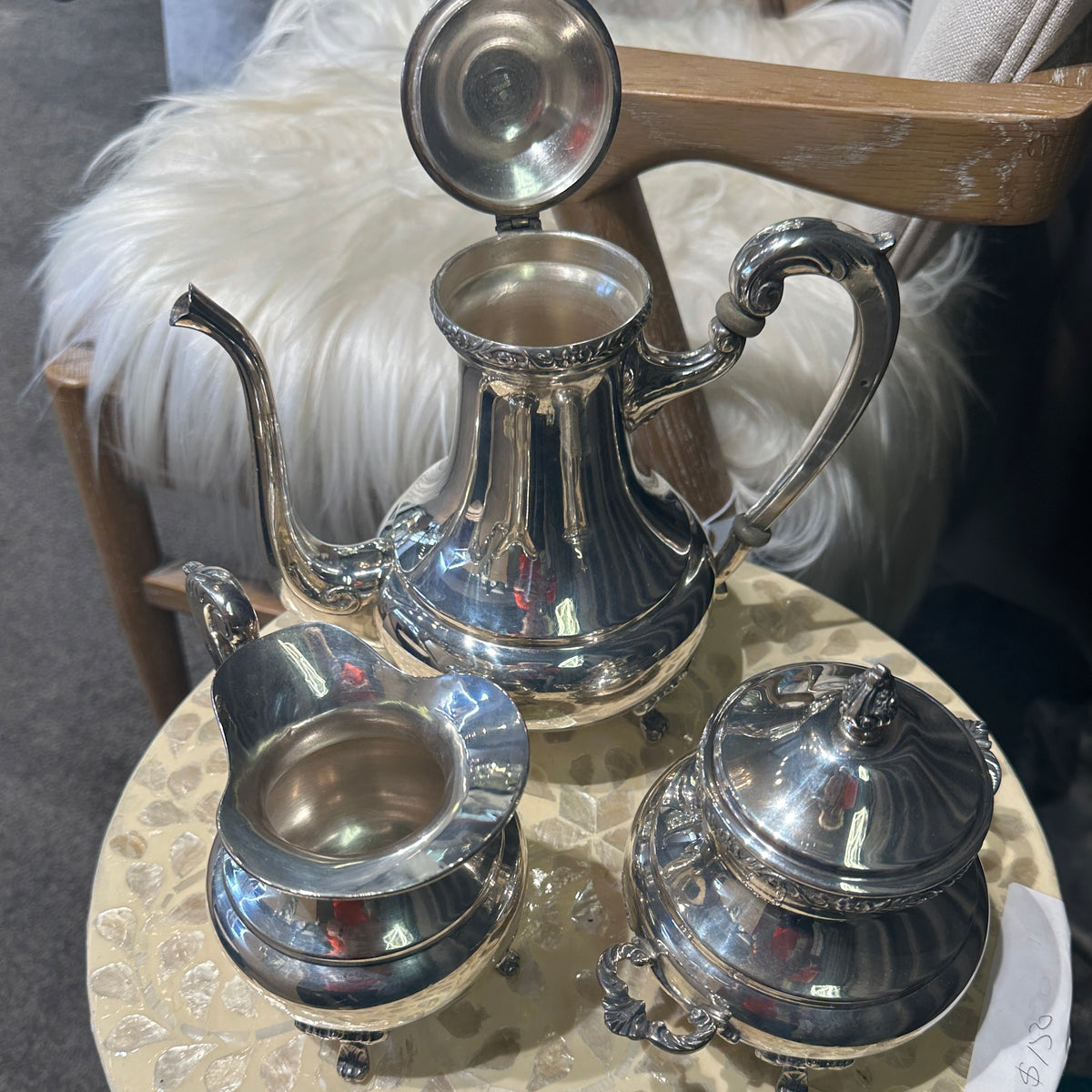 Silver Plated Tea Set - 3 Pieces – Jems of Remuera