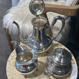Silver Plated Tea Set - 3 Pieces