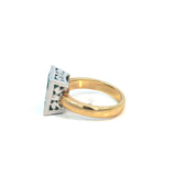 Emerald Diamond Set Ring