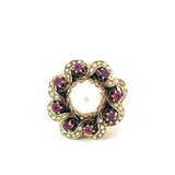 Ruby Pearl Dress Ring