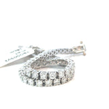 Platinum  Diamond Tennis Bracelet