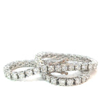 Platinum  Diamond Tennis Bracelet