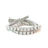 Platinum  Diamond Tennis Bracelet
