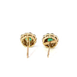 Emerald Diamond Earrings