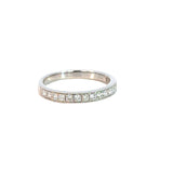 Diamond Half Band Eternity Ring