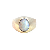 Opal Signet Ring