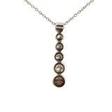 Tiffany & Co Jazz Graduated Diamond Pendant