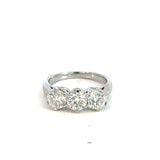 3 Stone Diamond Ring - 2.10 carat