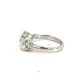3 Stone Diamond Ring - 2.10 carat