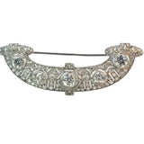 Art Deco Diamond Brooch