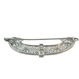 Art Deco Diamond Brooch
