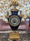 Antique French Ormolu Clock with Garnitures