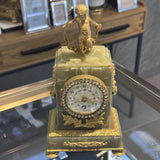 French Marble Mantel Clock - Small