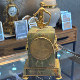 French Marble Mantel Clock - Small
