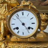 Antique French Clock - Greek Goddess Ceres