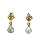 Baroque South Sea Pearl Earrings