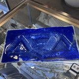 NZ Made Art Glass Sectional Tray
