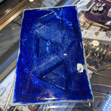NZ Made Art Glass Sectional Tray