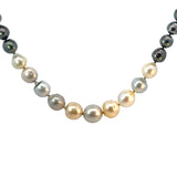 Bespoke Multi Coloured Tahitian Pearl Necklace