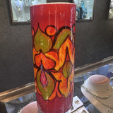 Poole Ceramic Pottery - Bright Tall Vase