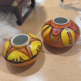 Delphis Poole Ceramic Pottery - Pumpkin Bowl