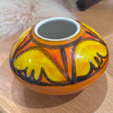 Delphis Poole Ceramic Pottery - Pumpkin Bowl