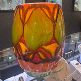 Delphis Poole Ceramic Pottery - Bright Vase Various