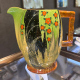 Vintage Carlton Ware Art Deco Lustre Jug - Spangled Tree