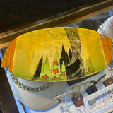 Vintage Carlton Ware Art Deco Lustre Dish - Spangled Tree