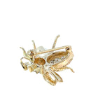 Diamond Bee Brooch