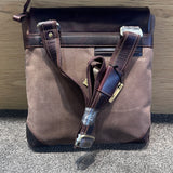 Leather Crossover Unisex Bag