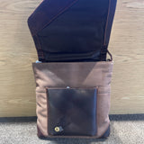 Leather Crossover Unisex Bag