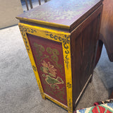 Oriental Painted Cabinet