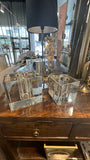 Crystal Cube Vase - Medium