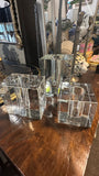 Crystal Cube Vase - Medium