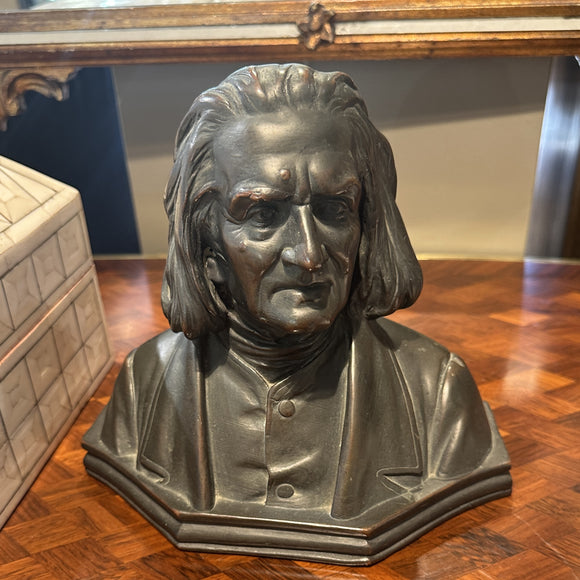 Antique Bust Composer Franz Listz