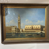 Large Oil Painting Piazza San Marco - St Marks Square and The Grand Canal Venice